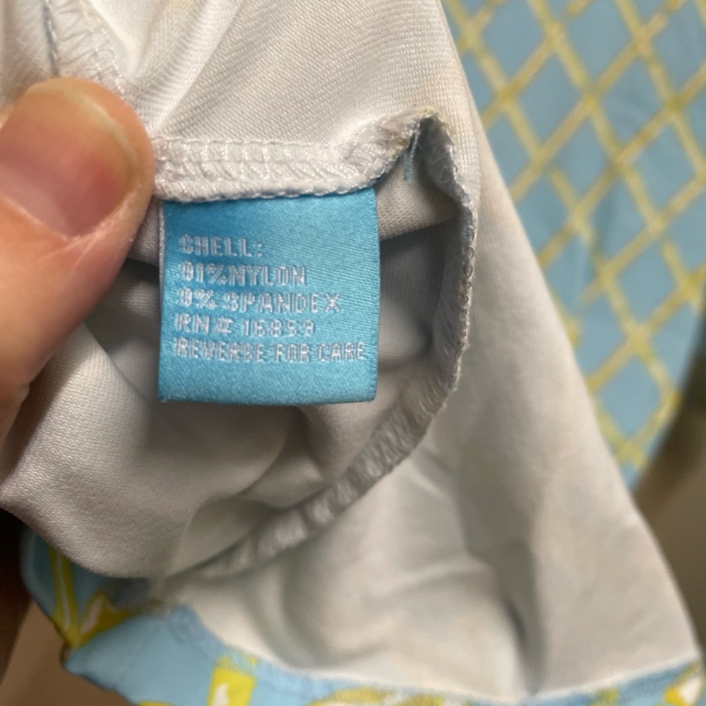 J Mclaughlin Blue And Yellow Patterned Women's Dr… - image 6